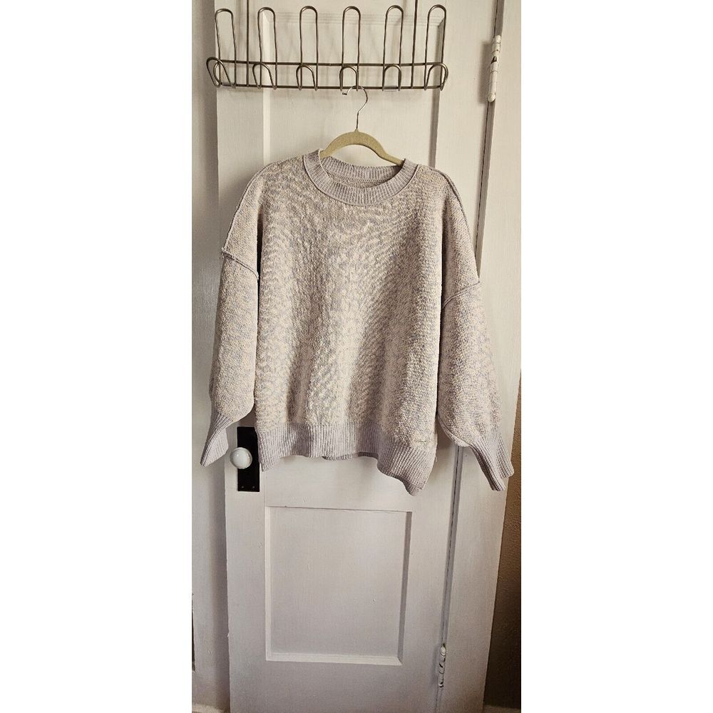 Abercrombie & fitch soft A&F collection pull sleeves‎ sweater women L
